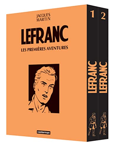 jaquette livre Lefranc - Les Premières Aventures - Coffret En 2 Volumes