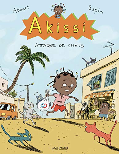 jaquette livre Akissi Tome 1 - Attaque De Chats