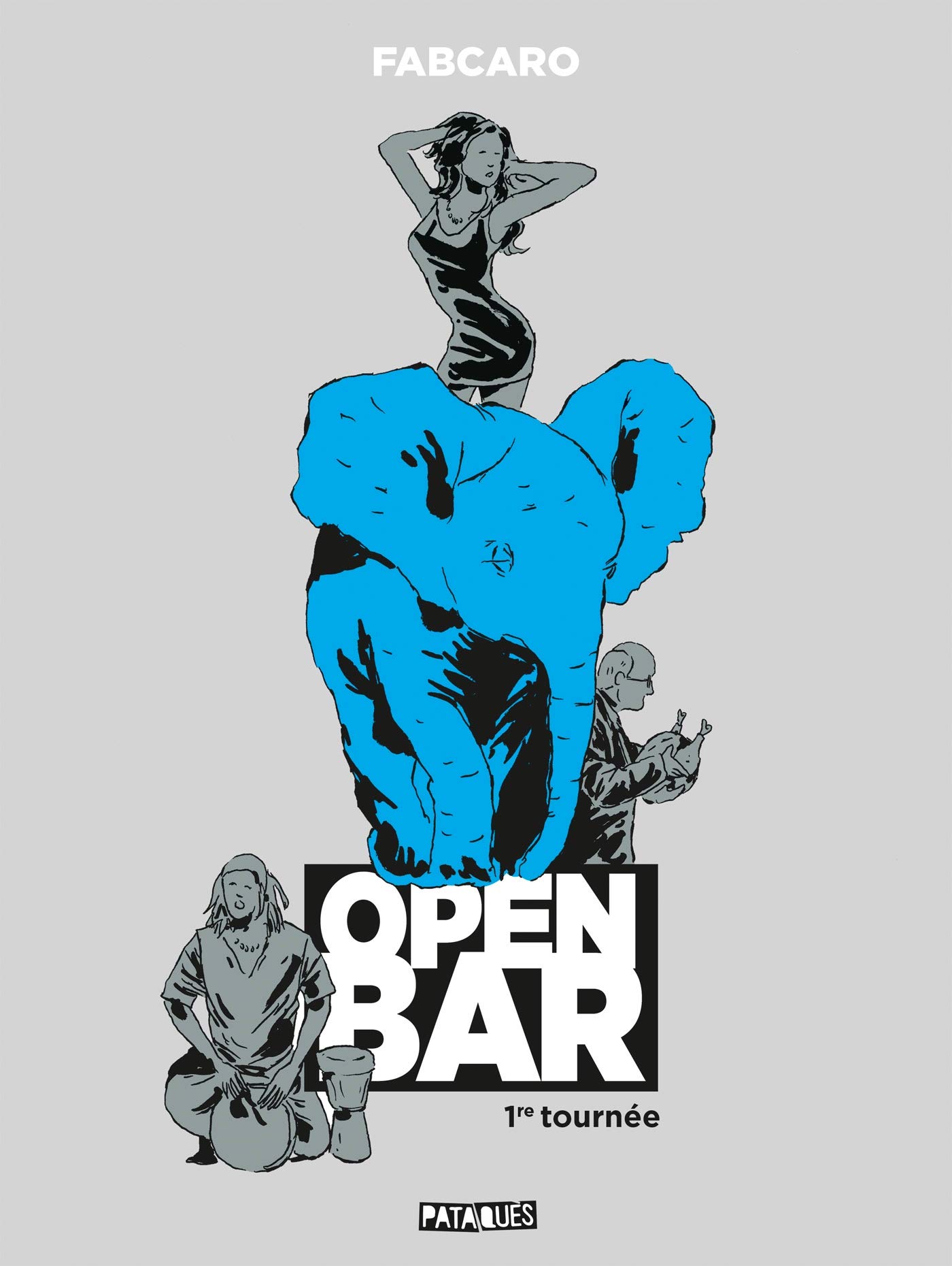 jaquette livre Open Bar - 1re tournée