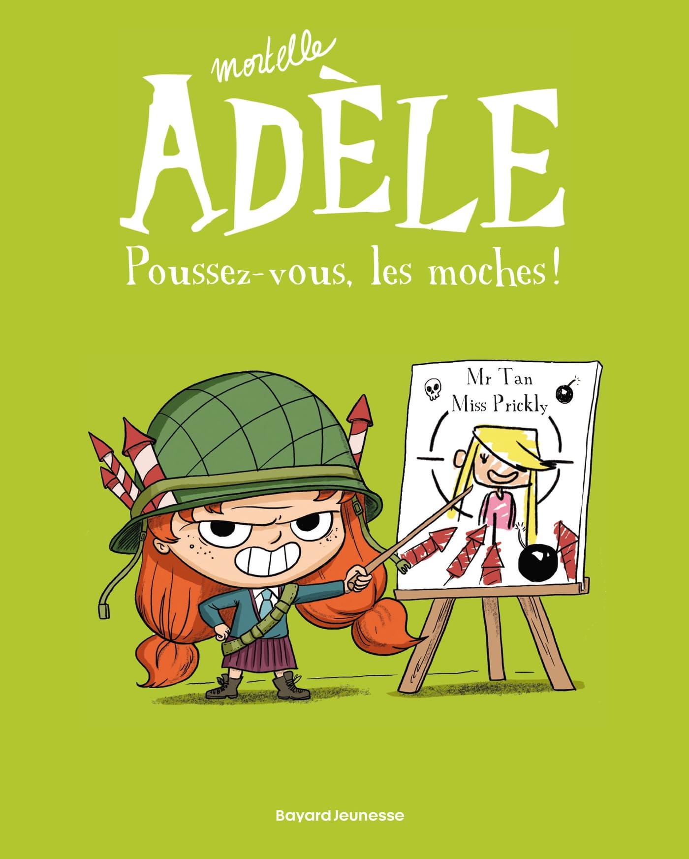 jaquette livre Mortelle Adèle, Tome 05: Poussez-vous les moches