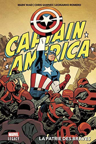 jaquette livre Captain America - La Patrie Des Braves