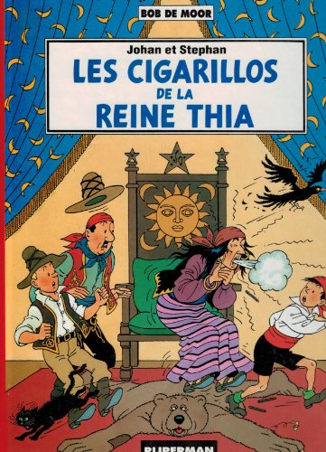 jaquette livre Johan et Stephan T. 4 : les cigarillos de la reine Thia
