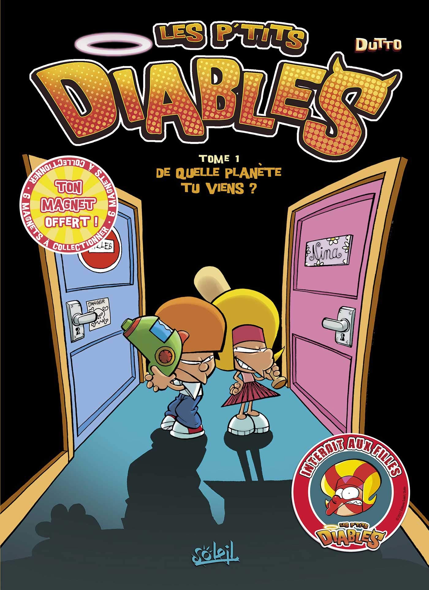 jaquette livre Les P'tits Diables, tome 1: De quelle planète tu viens ?!