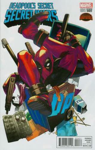 jaquette livre Secret Wars - Deadpool 4