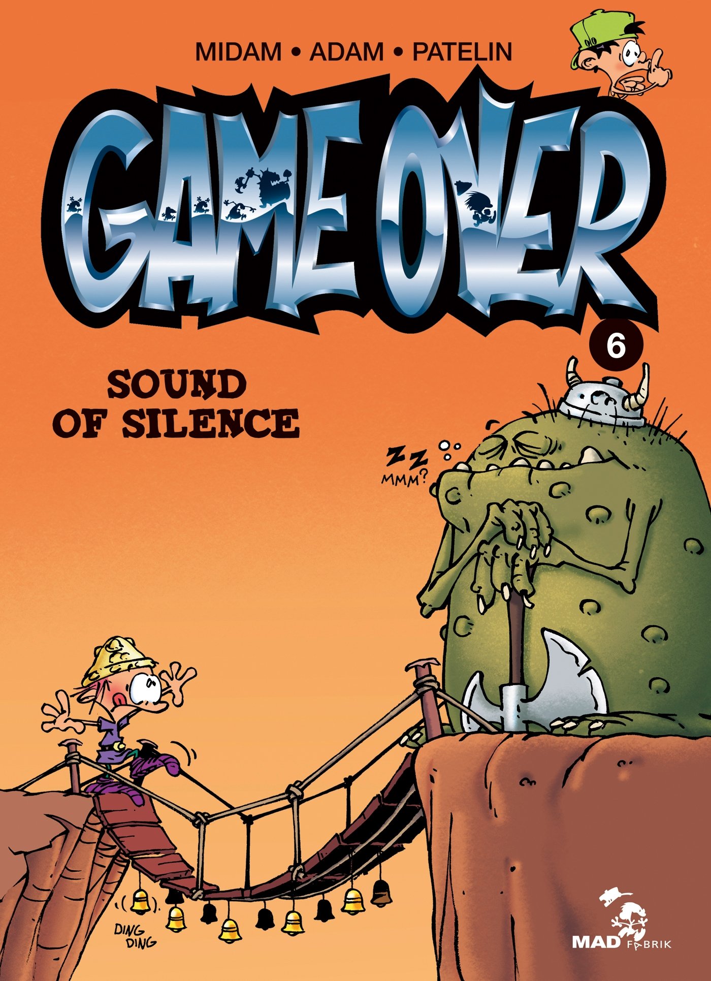 jaquette livre Game Over Nº6 Sound of silence