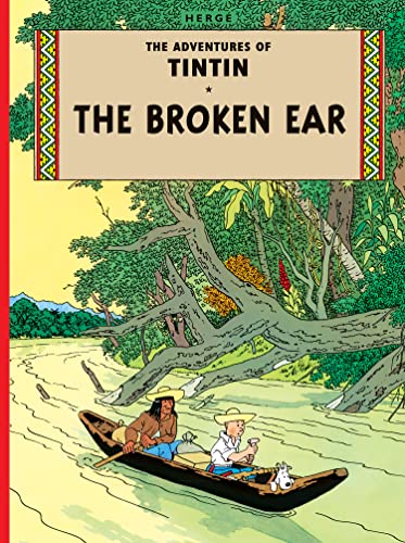 jaquette livre The Adventures Of Tintin - Tintin And The Broken Ear