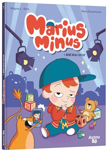 jaquette livre Marius Minus Tome 1 - Bébé Beau Gosse