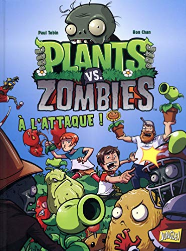 jaquette livre Plants Vs Zombies Tome 1 - A L'attaque !
