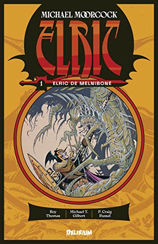 jaquette livre Elric Tome 1 - Elric De Melniboné