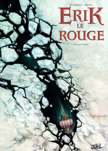 jaquette livre Erik Le Rouge Tome 1 - Le Sang Des Vikings