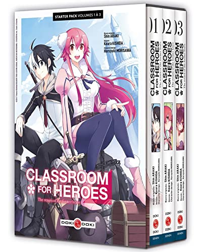 jaquette livre Classroom for heroes - Coffret Starter