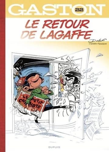 jaquette livre Gaston Tome 22 - Le Retour De Lagaffe