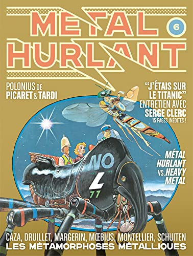 jaquette livre Métal Hurlant N°6