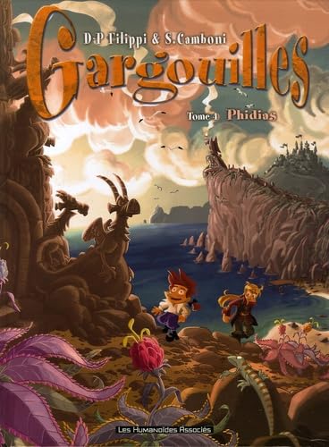 jaquette livre Gargouilles Tome 4 - Phidias