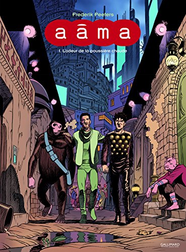 jaquette livre Aâma Tome 1 - L'odeur De La Poussière Chaude