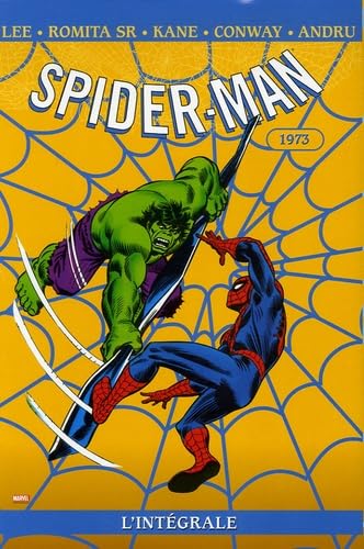 jaquette livre Spider-Man L'intégrale - 1973