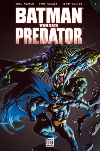 jaquette livre Batman Versus Predator Tome 2