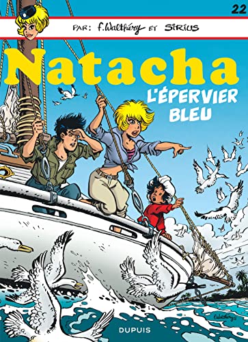 jaquette livre Natacha Tome 22 - L'épervier Bleu