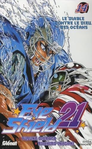 jaquette livre Eyeshield 21 - Tome 14 : Le diable contre le dieu des océans