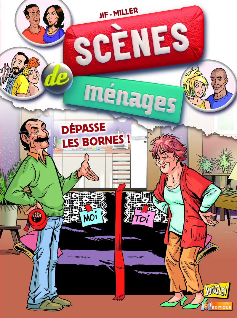 jaquette livre Scènes de Menages - T6