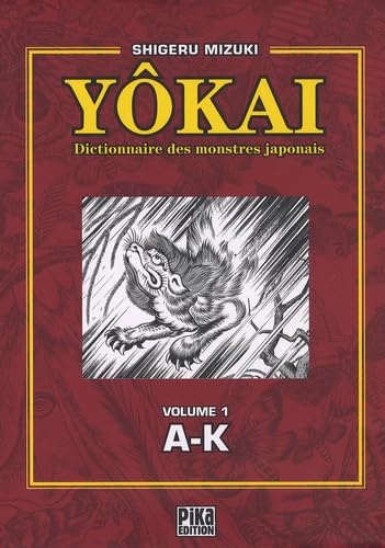 jaquette livre Dictionnaire des YoKaï - Tome 1