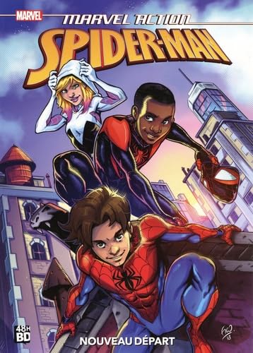 jaquette livre Marvel Action Spider-Man - Nouveau Départ - 48h De La Bd 2024