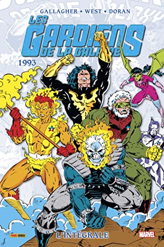 jaquette livre Les Gardiens De La Galaxie L'intégrale Tome 6 - 1993