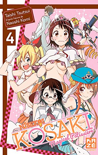 jaquette livre Nisekoi - Kosaki Magical Patissière - Tome 4
