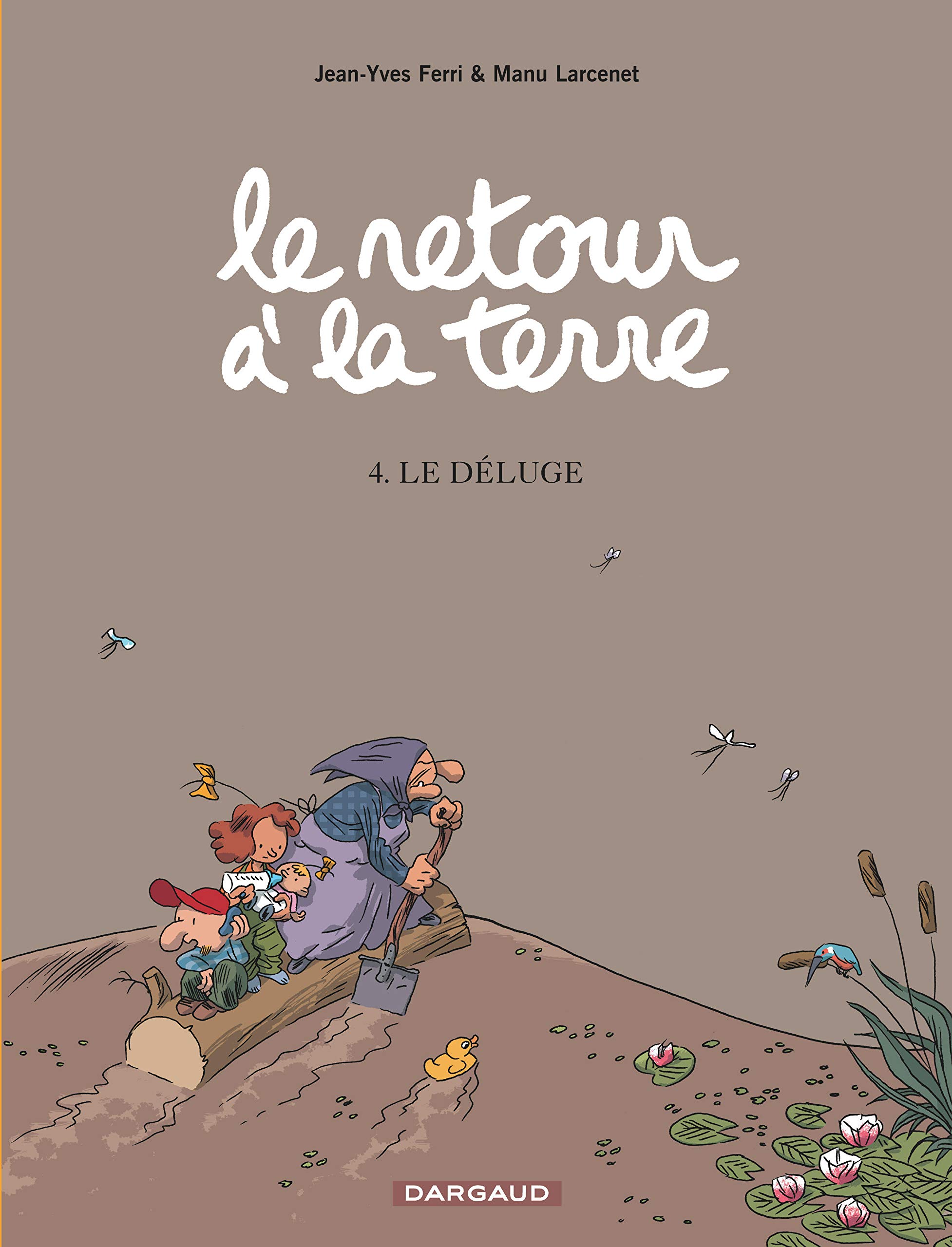 jaquette livre Le retour à la terre - 4. Le déluge