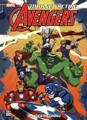jaquette livre Marvel Action Avengers - Danger Inconnu - 48h De La Bd 2024