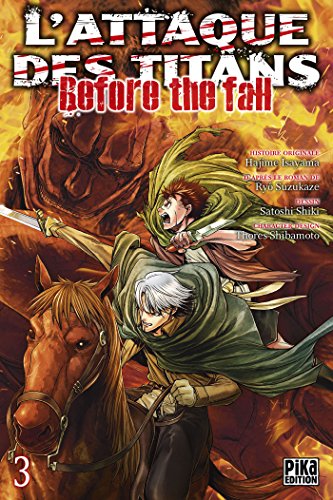 jaquette livre Attaque Des Titans (l') - Before the Fall - Tome 3