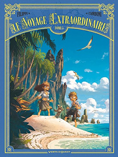 jaquette livre Le Voyage Extraordinaire Tome 5 - Cycle 2 - Les Îles Mystérieuses - 2/3