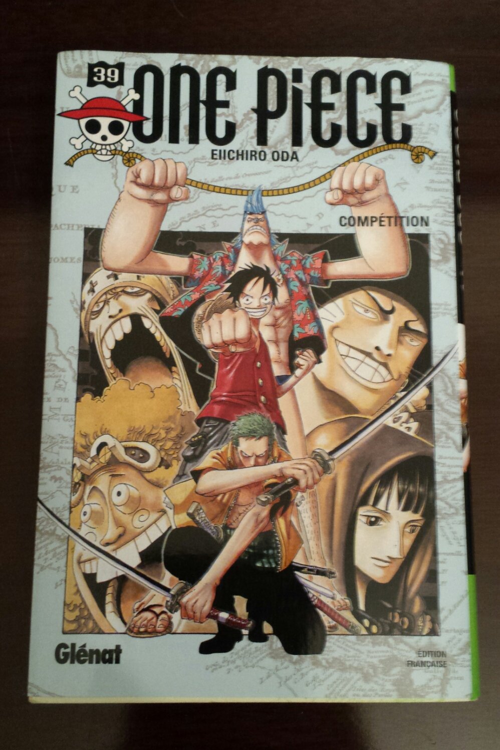 jaquette livre One piece Vol.39
