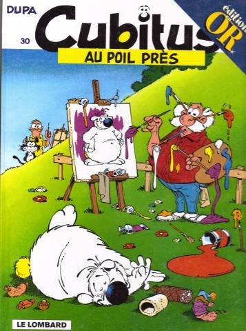 jaquette livre Cubitus  Au poil prés