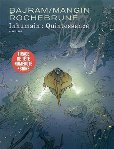 jaquette livre Inhumain - Quintessence - Tirage De Tête Signé