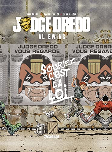 jaquette livre Judge Dredd - Souriez C'est La Loi