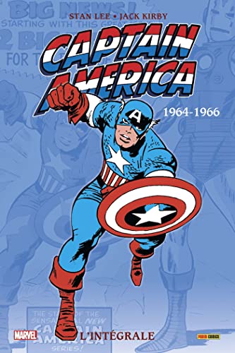 jaquette livre Captain America L'intégrale - 1964-1966