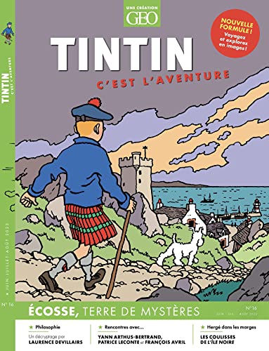 jaquette livre Tintin C'est L'aventure N°16 - L'ecosse
