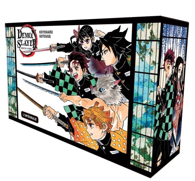 jaquette livre Demon Slayer - Coffret intégrale