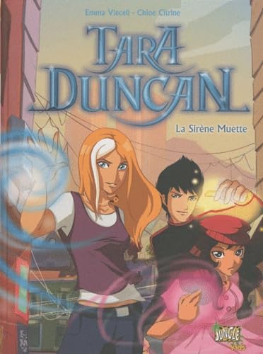 jaquette livre Tara Duncan Tome 1 - La Sirène Muette