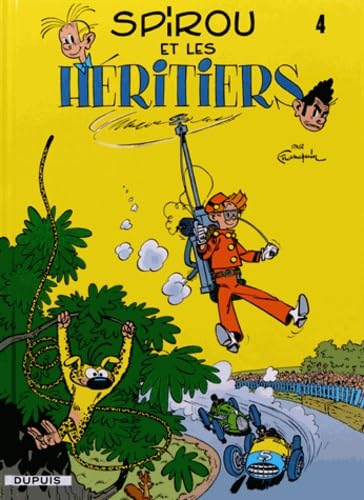 jaquette livre Spirou Et Fantasio Tome 4 - Spirou Et Les Héritiers