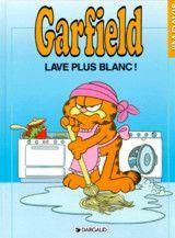 jaquette livre Garfield lave plus blanc
