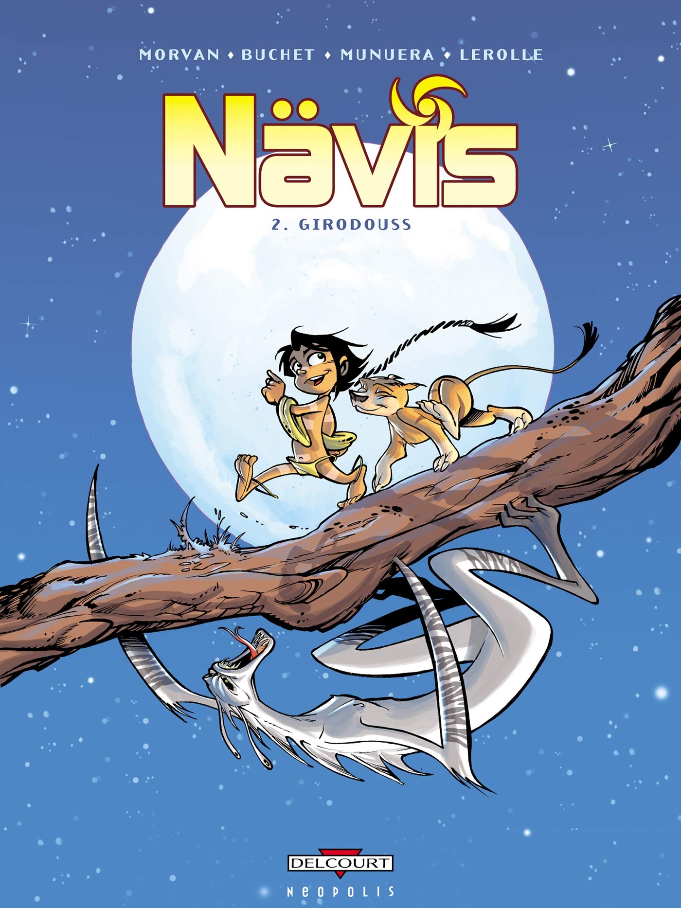 jaquette livre Nävis, Tome 2 : Girodouss