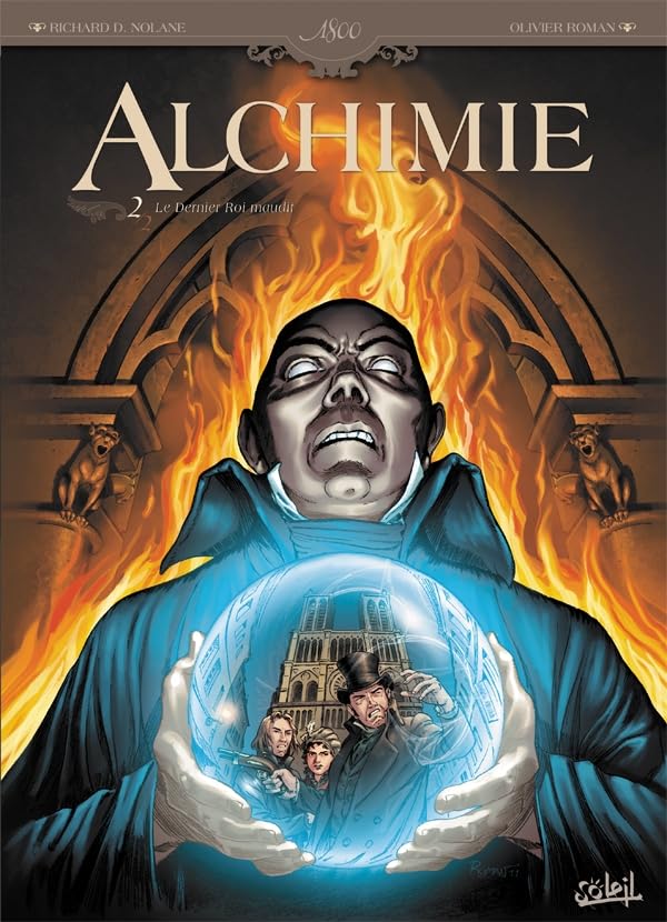 jaquette livre Alchimie Tome 2 - Le Dernier Roi maudit