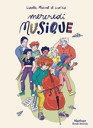 jaquette livre Mercredi Musique Tome 1