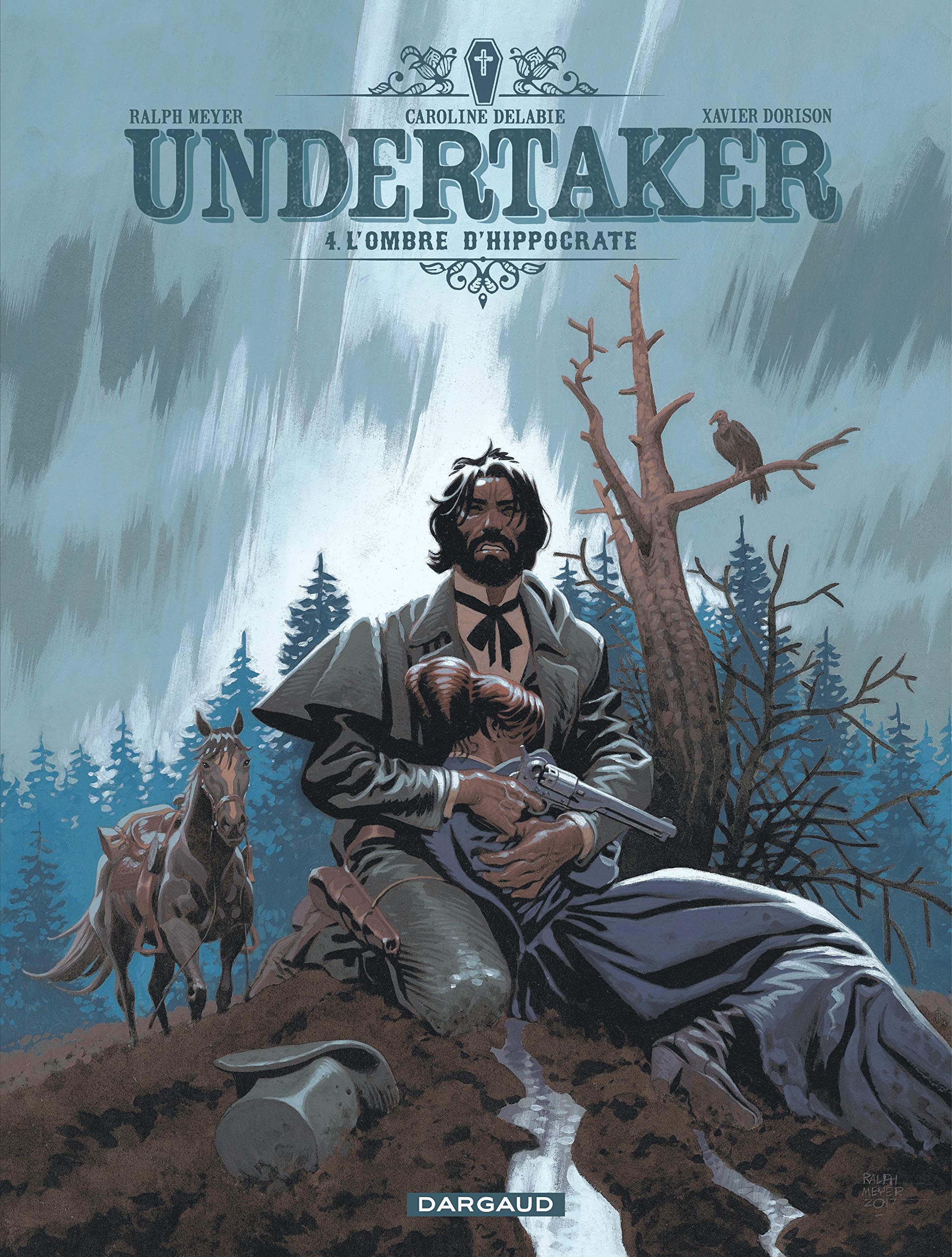 jaquette livre Undertaker - tome 4 - L'Ombre d'Hippocrate