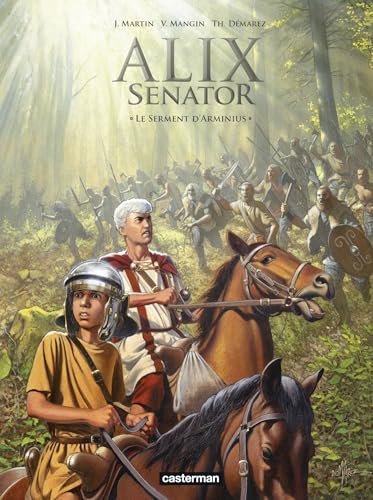 jaquette livre Alix Senator Tome 14 - Le Serment D'arminius
