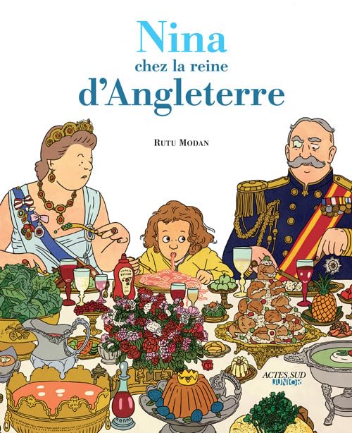 jaquette livre Nina chez la reine d'Angleterre