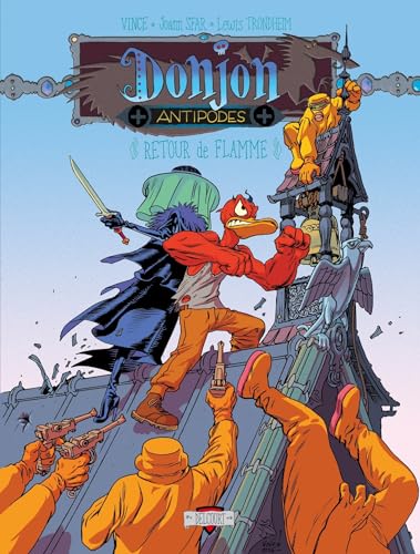 jaquette livre Donjon Antipodes - Retour De Flammes