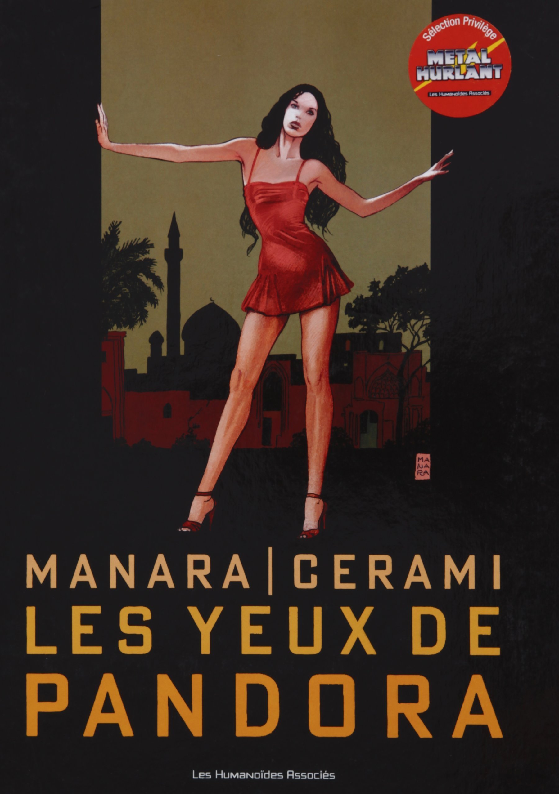 jaquette livre Les yeux de Pandora